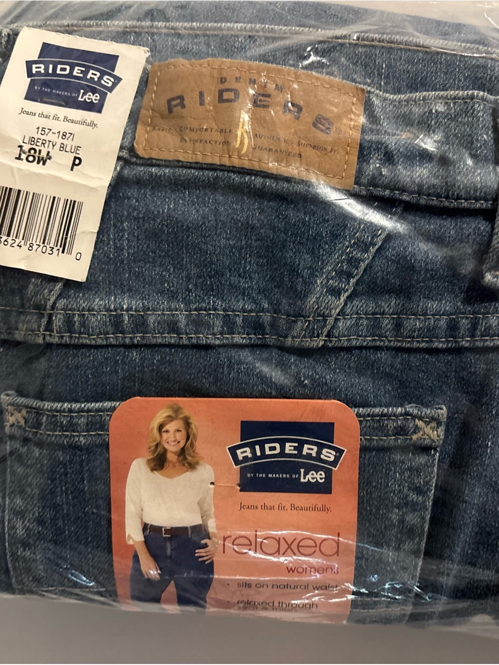 Women’s Lee Riders Denim Jeans - Mid Blue